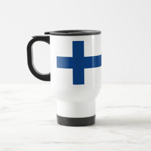 Caneca Térmica Nome personalizado Pavilhão finlandês