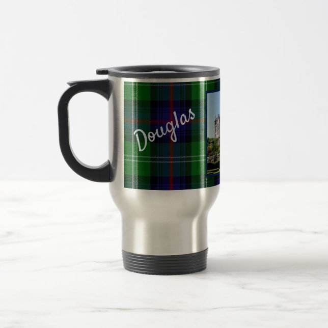 Caneca Térmica Nome Tartan do castelo Dunrobin da Sutherland Pers (Esquerda)