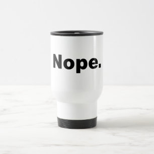 Caneca Térmica Nope