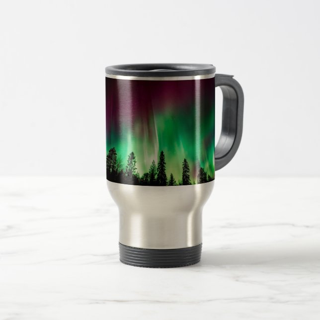 Caneca Térmica Nortes Aurora borealis (Frente Esquerda)