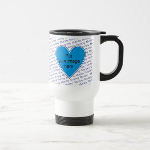 Caneca Térmica Nós amamo-lo mamã - personalize com foto