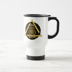 Caneca Térmica Notas universais da opinião do dentista médico