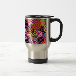 Caneca Térmica Nova Abstrato de Círculo