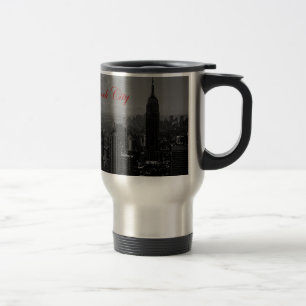 Caneca Térmica Nova Iorque branco preto