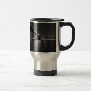 Caneca Térmica Nova Iorque Branco preto - Skyline