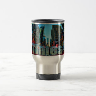 Caneca Térmica Nova Iorque de Broadway do Times Square, New York