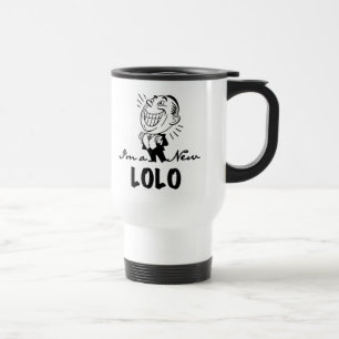 Caneca Térmica Novas camisetas e presentes do Lolo sorridentes