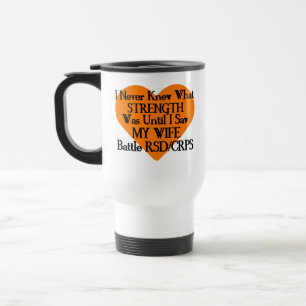 Caneca Térmica Nunca Conheci Força/Coração/Esposa...RSD/CRPS