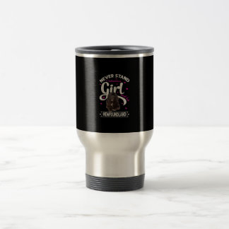 Caneca Térmica Nunca Fique Entre Uma Garota E Sua Terra Nova