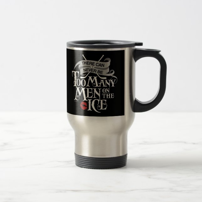Caneca Térmica Nunca Muitos Homens (Hóquei) (Direita)