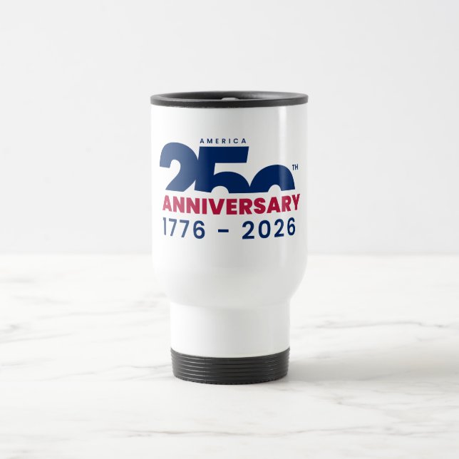 Caneca Térmica O 250º aniversário da América (Centro)