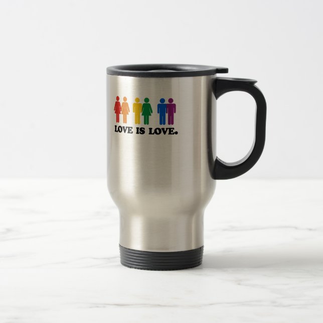 Caneca Térmica O amor é amor (Direita)