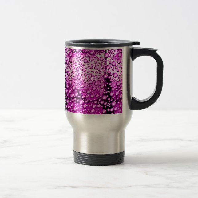 Caneca Térmica O Amor Flui,Purle_ (Direita)