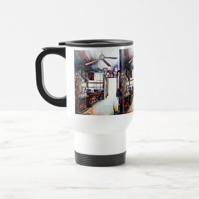 Caneca Térmica O amor não é uma parede, é uma ponte (Esquerda)