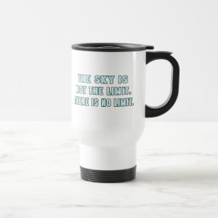 Caneca Térmica O céu não é o limite