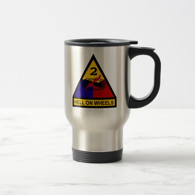 Caneca Térmica ò Classe do ANÚNCIO um remendo de ombro (Direita)