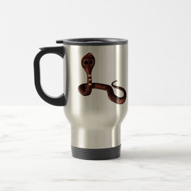 Caneca Térmica O Cobra, Cobra Mortal (Esquerda)
