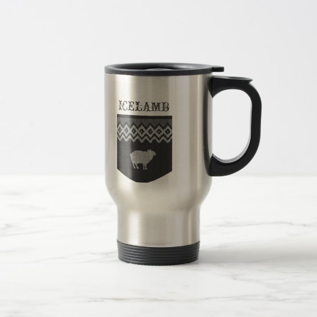 Caneca Térmica O código dos carneiros - Icelamb (Direita)