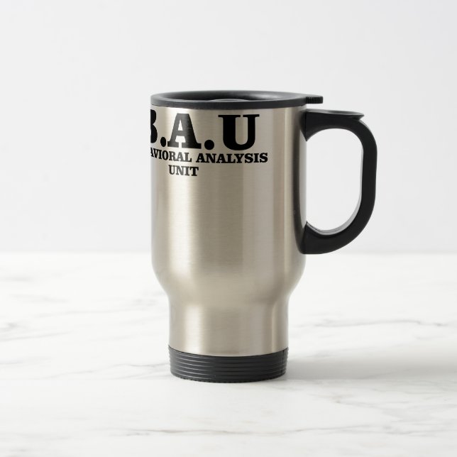 Caneca Térmica O criminoso ocupa-se de camisas da unidade da (Direita)