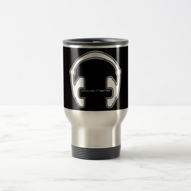 Caneca Térmica O DJ elegante agride (Centro)