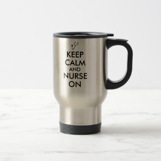Caneca Térmica O estetoscópio do presente da enfermeira mantem a