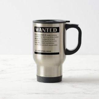 Caneca Térmica O gênio mau quis o anúncio