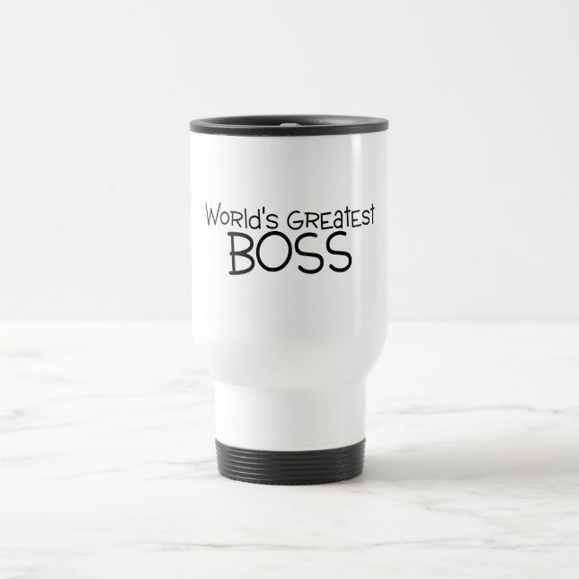 Caneca Térmica O grande chefe dos mundos (Centro)