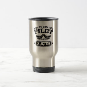 Caneca Térmica O grande piloto do mundo na ação