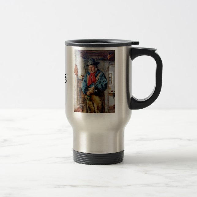 Caneca Térmica O homem irlandês pôr o uísque no viagem de Sláinte (Direita)