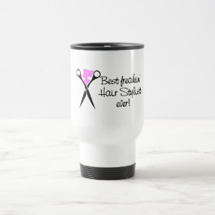 Caneca Térmica O melhor cabelo Sytlist de Freakin nunca
