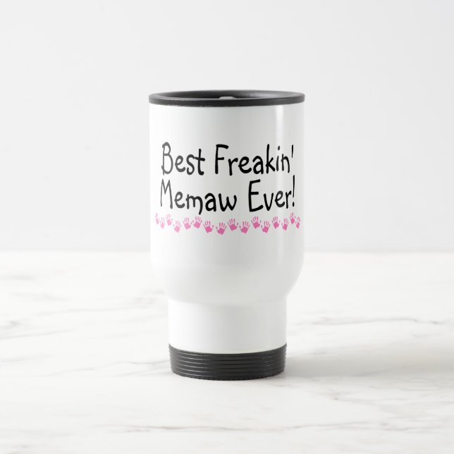 Caneca Térmica O melhor Freakin Memaw nunca (Centro)