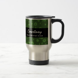 Caneca Térmica O melhor leopardo verde conhecido sempre feito sob