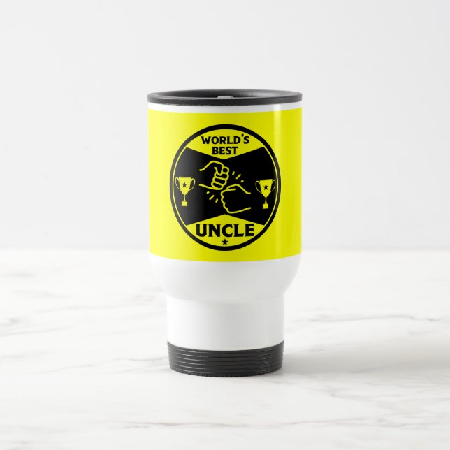 Caneca Térmica O melhor tio do mundo (Centro)