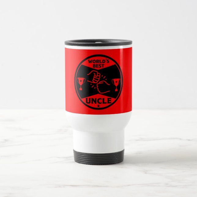 Caneca Térmica O melhor tio do mundo (Centro)