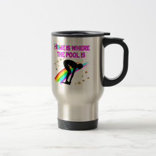 CANECA TÉRMICA O NADOR ESTÁ SEMPRE PRONTO PARA A PISCINA