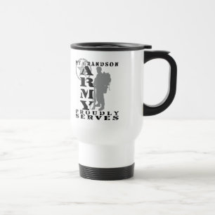 Caneca Térmica O neto serve orgulhosa - o EXÉRCITO
