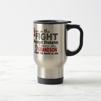 Caneca Térmica O neto significa-me o mundo diabetes