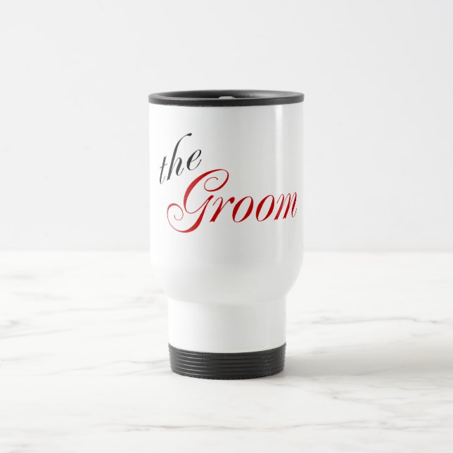 Caneca Térmica O noivo (vermelho do roteiro) (Centro)