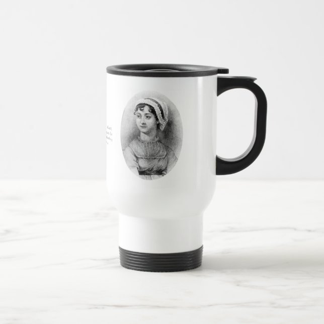 Caneca Térmica O orgulho de Jane Austen (Direita)