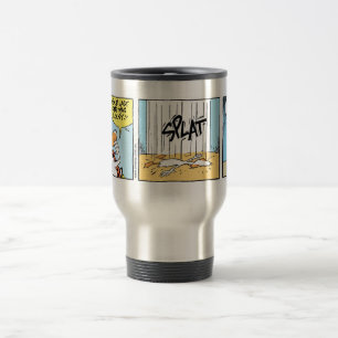 Caneca Térmica O pântano Ducks instruções da aterragem