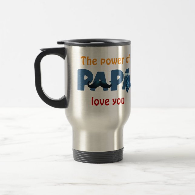 Caneca Térmica O poder do papai (Esquerda)