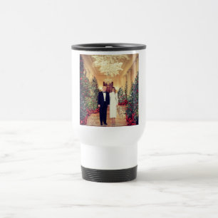 Caneca Térmica O Presidente dos EUA, White House Natal