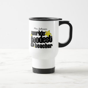 Caneca Térmica O professor o mais goodest dos mundos