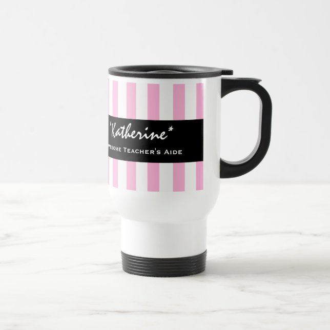 Caneca Térmica O rosa do ASSISTENTE do PROFESSOR impressionante (Direita)