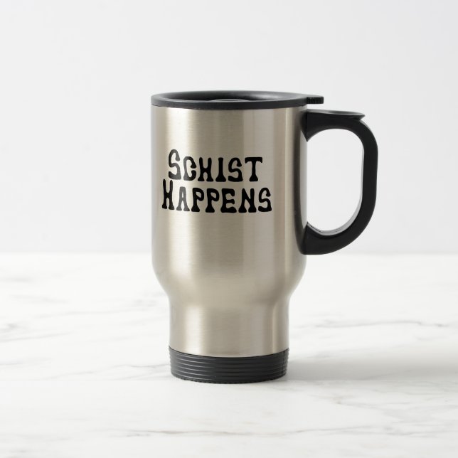 Caneca Térmica O Schist acontece (Direita)