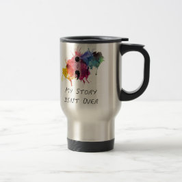 Caneca Térmica O semicolon minha história não se acaba