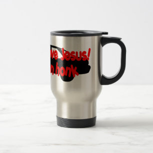 Caneca Térmica O Tithe se você ama Jesus… qualquer um pode hon