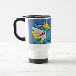 CANECA TÉRMICA O TUBARÃO 