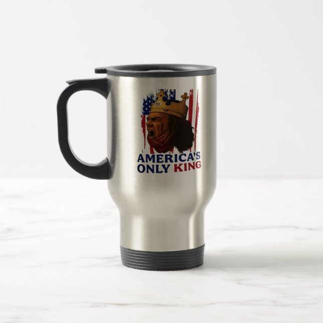 Caneca Térmica O Único Rei da América (Esquerda)
