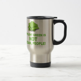 Caneca Térmica O verde de Soylent não é Vegan, pessoas!